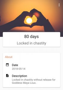 Considering permanent chastity