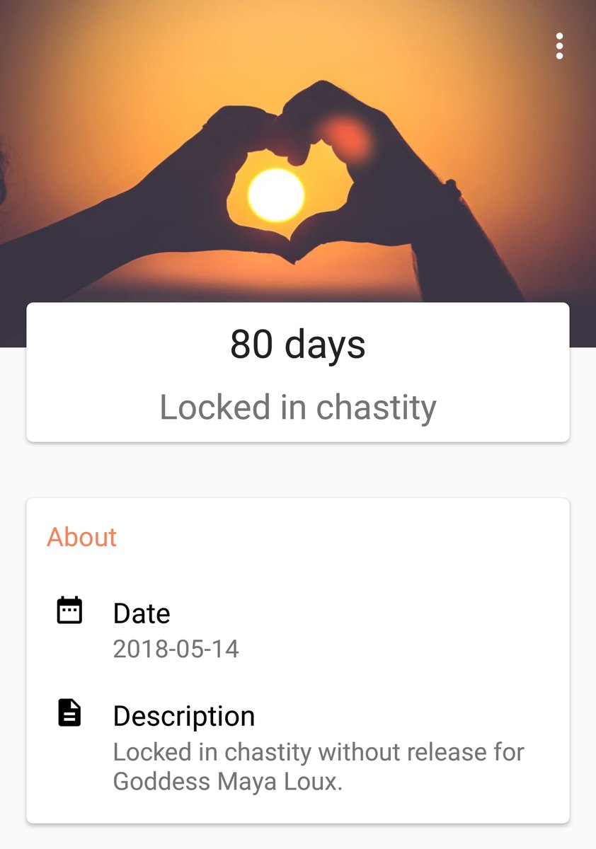 Considering permanent chastity
