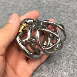 cleaning a steel chastity cage
